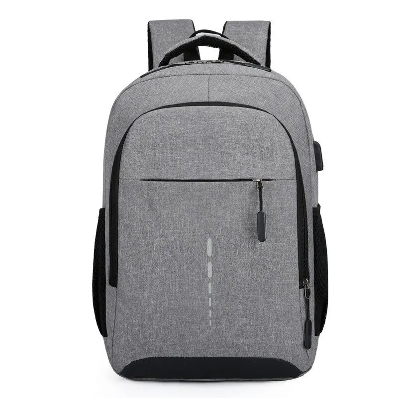 Mochila de viaje para hombre y mujer, bolsa de ordenador para estudiantes, a la moda, Simple, grande