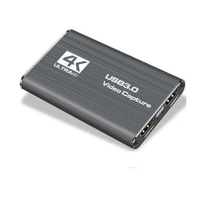 Tarjeta de captura de vídeo 4K USB 3,0, grabadora de vídeo HD 60fps