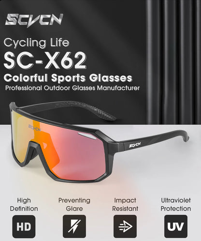 SCVCN Gafas de ciclismo Bicicleta de montaña Bicicleta Senderismo.