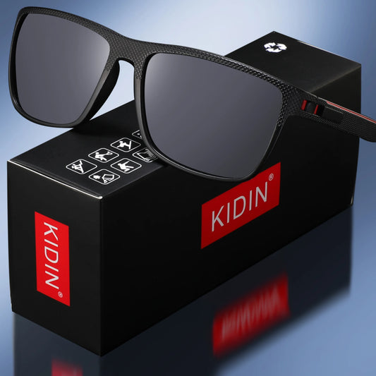 Gafas de sol cuadradas Vintage a la moda para hombre.