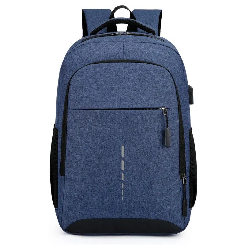 Mochila de viaje para hombre y mujer, bolsa de ordenador para estudiantes, a la moda, Simple, grande