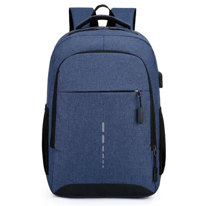 Mochila de viaje para hombre y mujer, bolsa de ordenador para estudiantes, a la moda, Simple, grande