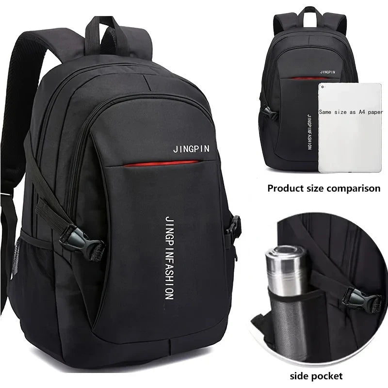 Mochilas para hombre, mochila Oxford impermeable, bolsa de ordenador de negocios, mochila de viaje informal.