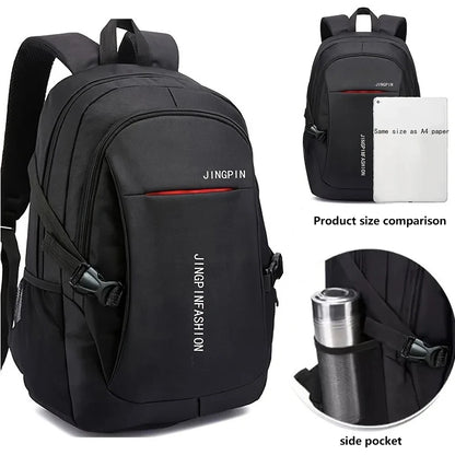 Mochilas para hombre, mochila Oxford impermeable, bolsa de ordenador de negocios, mochila de viaje informal.