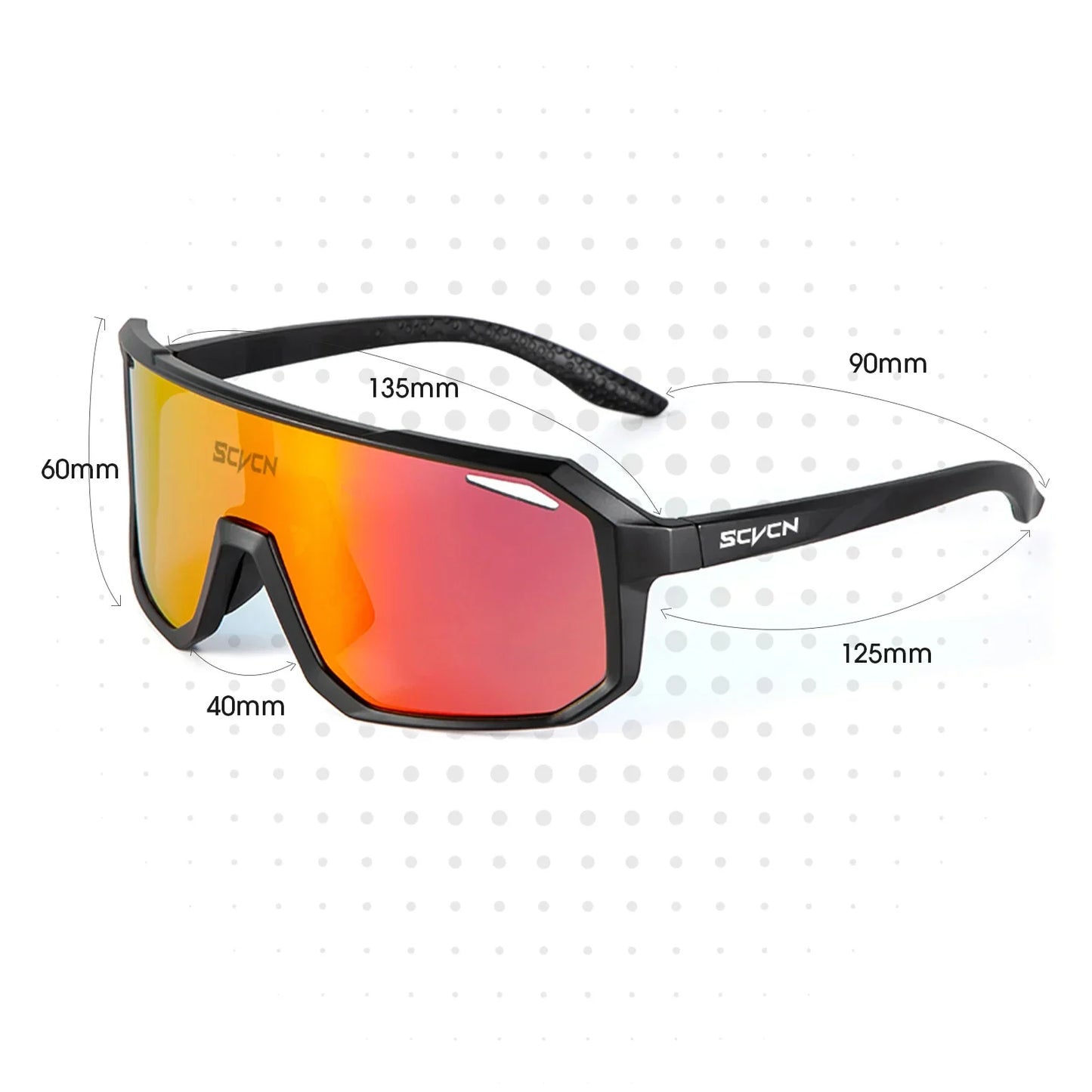 SCVCN Gafas de ciclismo Bicicleta de montaña Bicicleta Senderismo.