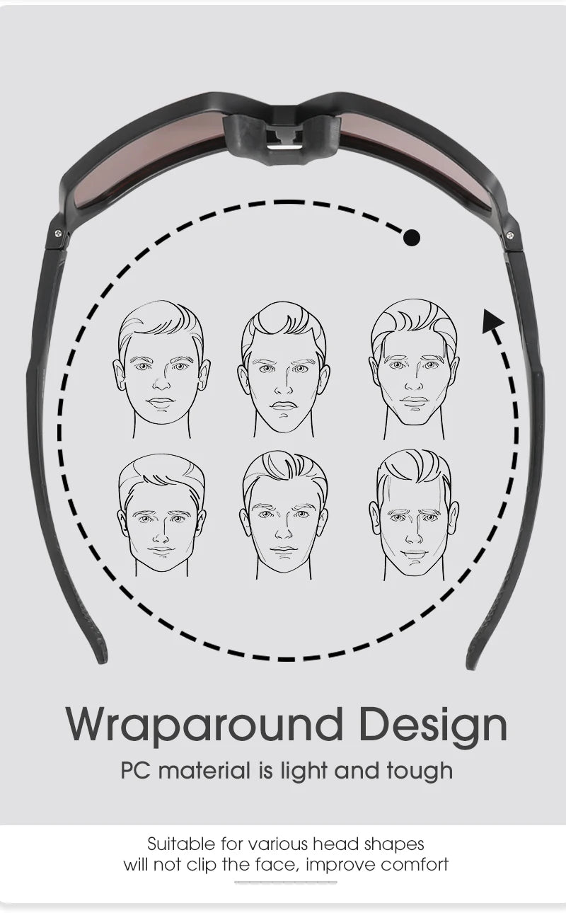 SCVCN Gafas de ciclismo Bicicleta de montaña Bicicleta Senderismo.