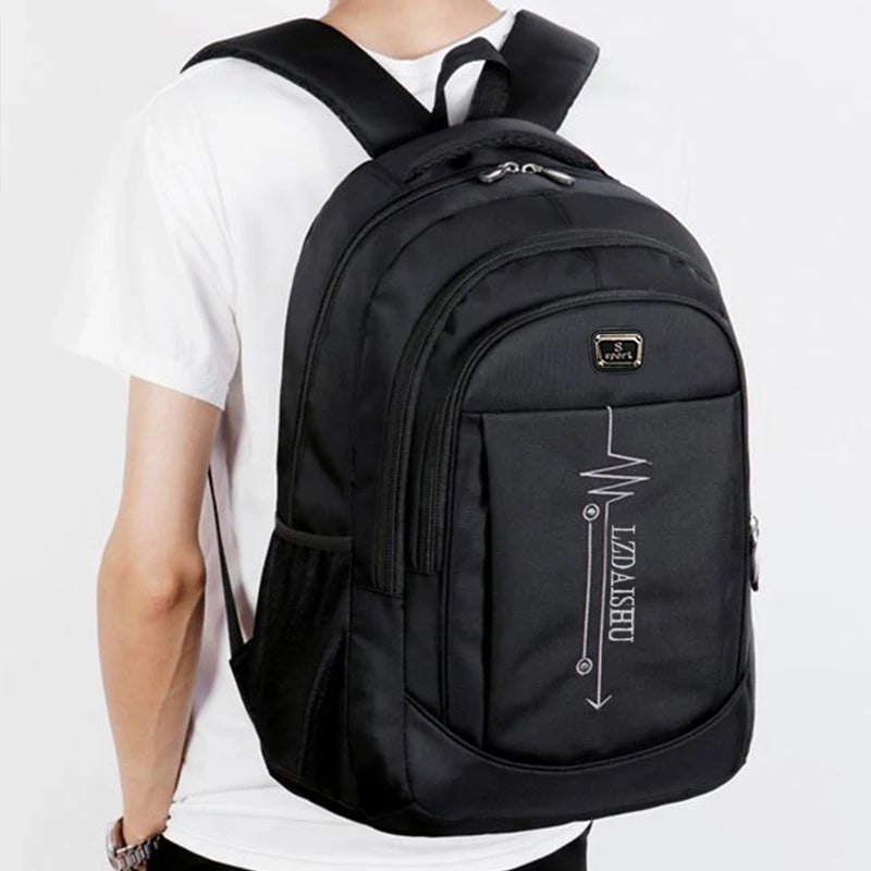 Mochila informal de negocios para hombre, bolso para ordenador portátil, bolso de viaje.