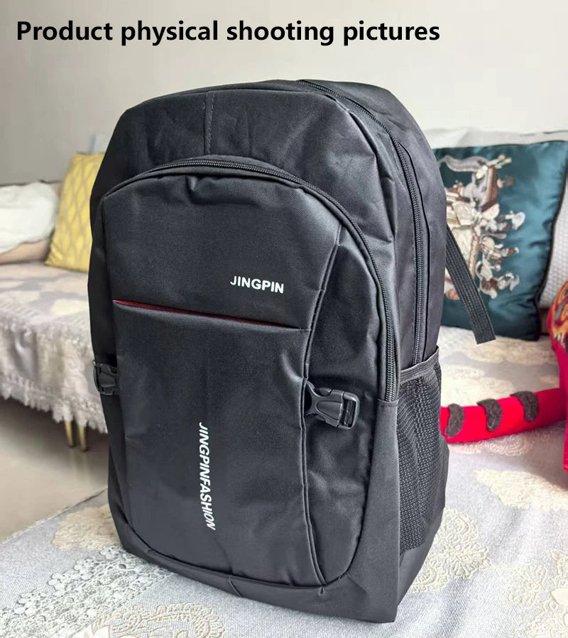 Mochilas para hombre, mochila Oxford impermeable, bolsa de ordenador de negocios, mochila de viaje informal.