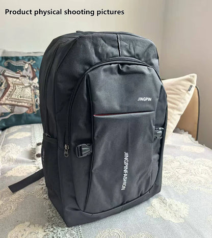 Mochilas para hombre, mochila Oxford impermeable, bolsa de ordenador de negocios, mochila de viaje informal.